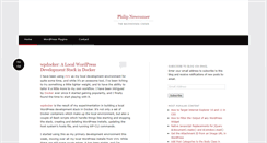 Desktop Screenshot of philipnewcomer.net